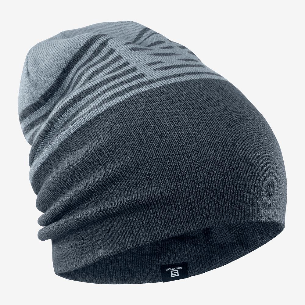 Bonnets Salomon Homme Grise - Salomon FLATSPIN REVERSIBLE - France (1360-OBMXV)